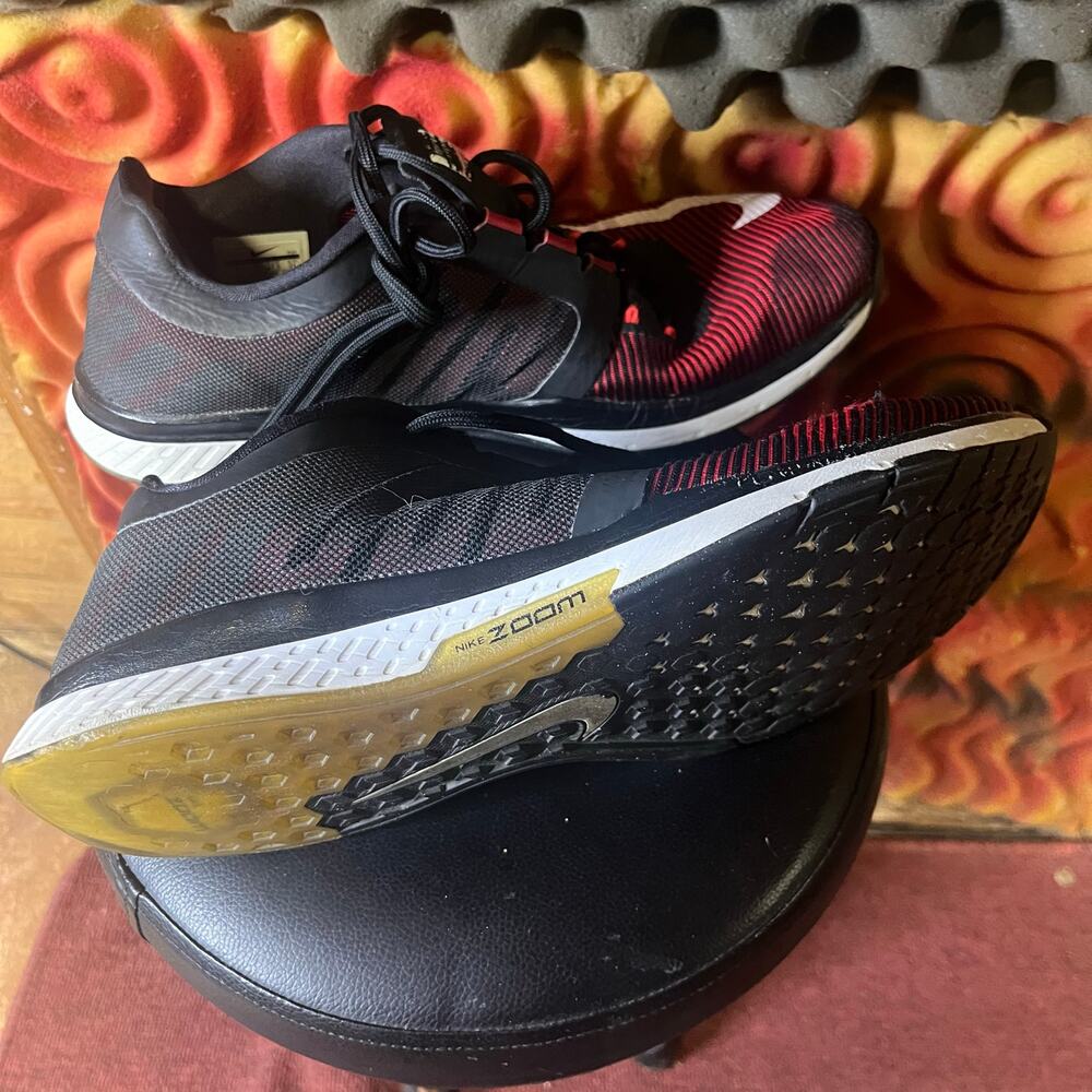Nike Zoom Speed TR3 Gym Red Black Crimson White Shoes 804401 616 Mens Size 13 - Picture 4 of 7